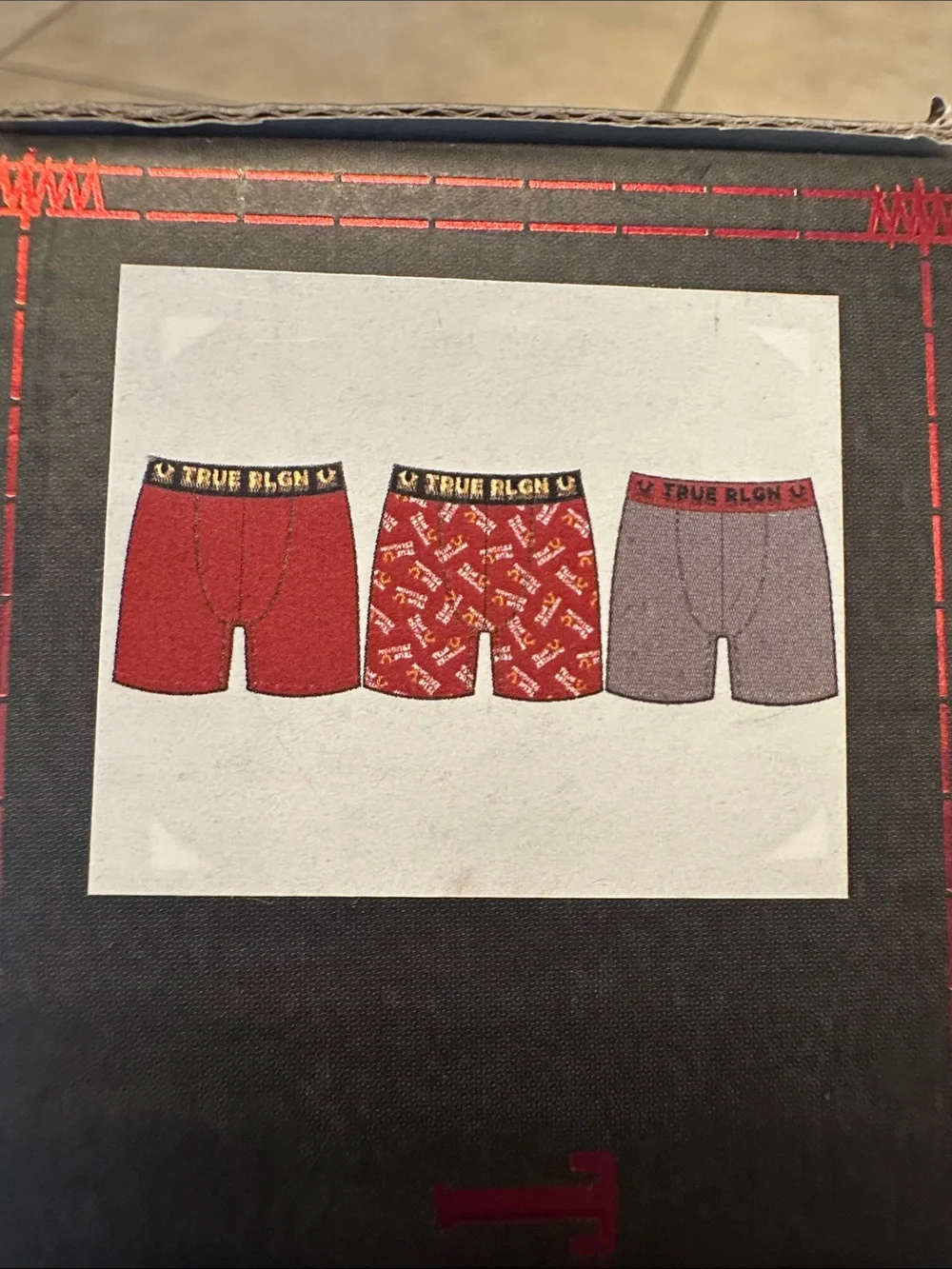 New True Religion Men’s Super Soft Boxer Briefs 3-Pack